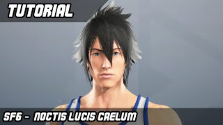 Street Fighter 6 Character Tutorial Noctis Lucis Caelum Final Fantasy [upl. by Vahe]