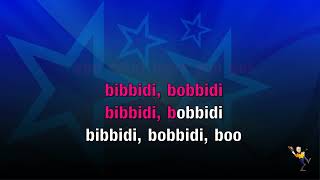 Bibbidi Bobbidi Boo  Cinderella KARAOKE [upl. by Nolyar]