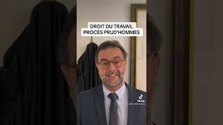 Vous avez des questions en droit du travail  Lisez « Le procès au Conseil de Prud’hommes » Avocat [upl. by Dustman]