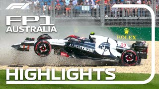 FP1 Highlights  2023 Australian Grand Prix [upl. by Murial422]