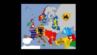 History of Europe 1000 BC To 2023 Credit‎GeographyandSpace shorts history shortvideo [upl. by Lissak]