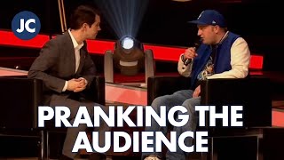 Pranking A Clueless Audience Member  Jimmy Carr [upl. by Eneles]