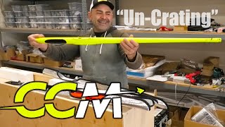 CCM Models Ukraine quotUnCratingquot a bunch of composite RC sailplanes [upl. by Rapsag714]