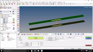 Pretension Bolt Hypermesh Abaqus [upl. by Janka]