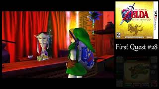 Lets Play Ocarina of Time 28 First Quest  Special Delivery [upl. by Aigroeg]