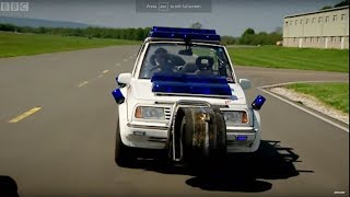 Police Car Challenge Part 1  Top Gear [upl. by Domash]