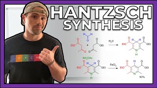 Hantzsch Pyridine Synthesis Mechanism and Complete the Rxn Examples [upl. by Sam58]