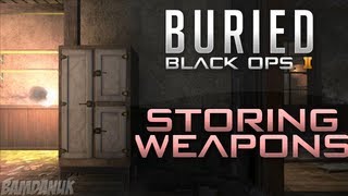 quotBuriedquot Zombiesquot  How to Store Weapons Black Ops 2 Zombies [upl. by Ellenohs86]