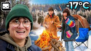 OFFLINETV SURVIVES WINTER CAMPING [upl. by Ab]