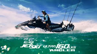 2025 Kawasaki Jet Ski Ultra 160LXS Angler  Official Launch Video From Kawasaki [upl. by Aalst]