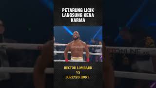 INSTAN KARMA BAGI PETARUNG LICIK boxing [upl. by Crosby]