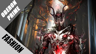 Warframe  Fashion Frame  Oberon Prime  Roots of Blood [upl. by Latrell648]