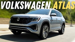 2024 VOLKSWAGEN ATLAS SEL PREMIUM RLINE REVIEW IN 5 MINUTES [upl. by Nalid]