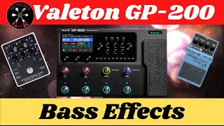 Unleashing the Power of Valeton GP 200 Bass Effects [upl. by Saerdna]