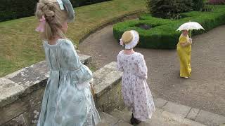 Historical Dress Picnic at Seaton Delaval Hall amp Promenade in the gardens [upl. by Deron988]