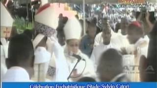 Premiere Messe Du Cardinal Langlois Chibly Stade Sylvio Cator Part 2 [upl. by Nreval494]