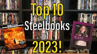 Top 10 4K Steelbooks of 2023 [upl. by Ynttirb]