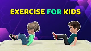 FULL BODY FITNESS EXERCISE FOR KIDS – 30 MIN WORKOUT CHALLENGE [upl. by Anairad]