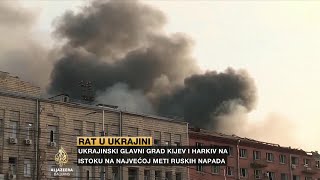 Rusi dronovima i raketama zasuli Kijev i Harkov [upl. by Sokram]