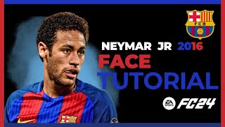 EA FC24 How to create NEYMAR JR 2016 [upl. by Boleyn]