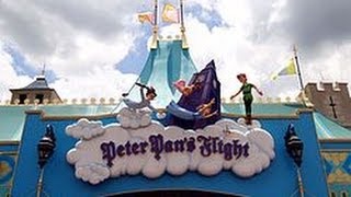 Peter Pans Flight at the Magic Kingdom Walt Disney World  HDThrillSeeker [upl. by Foulk]