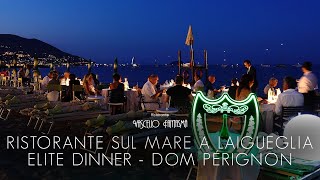 Ristorante Laigueglia Vista Mare Vascello Fantasma Élite Dinner Dom Pérignon [upl. by Aiden]