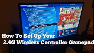 How To Set Up Your 24G Wireless Controller Gamepad M8 [upl. by Zaslow]