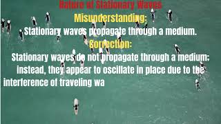 Stationary Waves  Common Misconceptions and their Corrections with Detailed Explanation [upl. by Kahl]