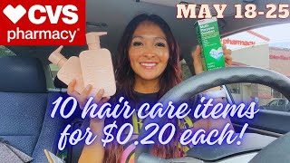 CVS Coupon Haul Amazingly Easy Hair Care Deal Ibotta Rebates [upl. by Doyle]