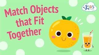 Matching Objects for Kids  Matching Games for Preschool  Kids Academy [upl. by Hamford]