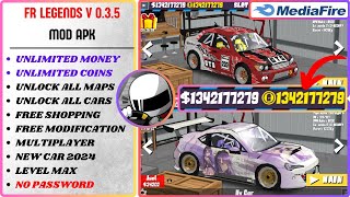 FR LEGENDS MOD APK TERBARU 2024 V035 UNLIMITED MONEY UNLIMITED COINS amp UNLOCK ALL CARS [upl. by Gisele]