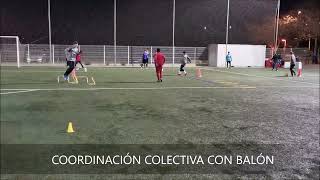 Activación Fútbol COORDINACIÓN COLECTIVA CON BALÓN  Football Activation COLLECTIVE COORDINATION [upl. by Yuu]