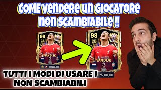 FC MOBILE 24  COME VENDERE UN GIOCATORE NON SCAMBIABILE  dockdy eafc24mobile [upl. by Lemmie]