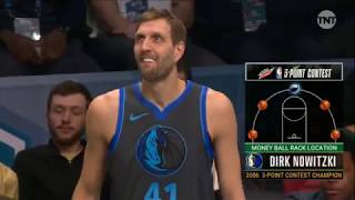 NBA 3POINT CONTEST 2019  DIRK NOWITZKI [upl. by Washington]