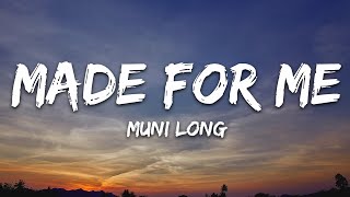 Muni Long  Made For Me Lyrics  YouTube Music [upl. by Eseenaj214]