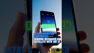 Stay Connected Anywhere Sending Messages via Satellite with iOS 18 [upl. by Anisamoht]