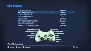 Halo Combat Evolved Anniversary  Main Menu Settings and Options [upl. by Weksler]