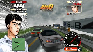 Eunos Roadster vs S13  Initial D Special Stage  Akina [upl. by Cogswell]