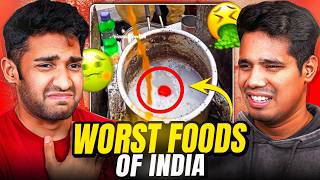 WORST INDIAN STREET FOODS WITH GamerFleet 🤮 [upl. by Ydnyc]