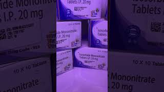 Isosorbide mononitrate 20mg [upl. by Aneelehs]