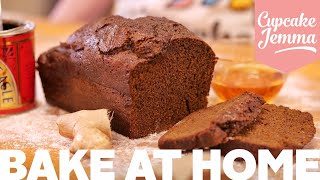 Jamaican Ginger Loaf Cake Recipe amp Tutorial  Cupcake Jemma [upl. by Gomer]