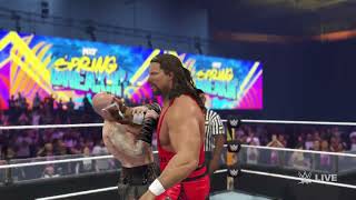 D2K24 Scott Hall amp Kevin Nash defending ECW Tag titles against the Viking Raiders NXT Spring Breakin [upl. by Saturday]