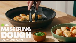 Mastering Dough Crispy Ricotta Gnudi with Spicy Tuscan Marinara [upl. by Aluk]