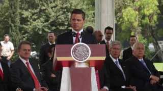 Presidente Peña Nieto recibió al Presidente de China Xi Jinping y a su esposa Peng Liyuan [upl. by Anilyx]