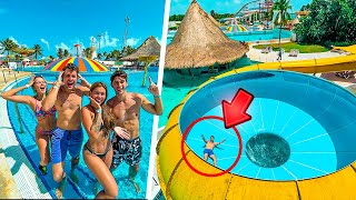 FOMOS NO MELHOR PARQUE AQUÃTICO DE CANCUN  TOBOGÃƒ MAIS RADICAL [upl. by Ggerg]