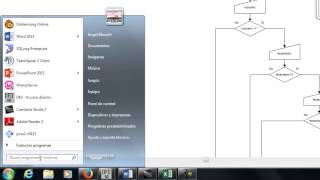 Como usar el programa DFD para realizar diagramas de flujo  Parte 1 [upl. by Lettig520]