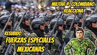 MILITAR COLOMBIANO ® REACCIONA A FUERZAS ESPECIALES DE MEXICO [upl. by Adnolor]