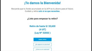 RETIRO DE AFP 2024  ACTUALIZADO Presenta así tu solicitud de retiro de AFP COMO RETIRAR AFP [upl. by Thomson371]