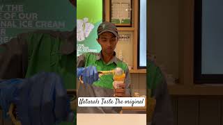 Natural’s Ice cream  Taste the original  Vapi shorts youtubeshorts foodntravelwithbhavini [upl. by Meares]