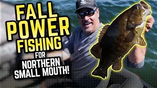 Fall Power Fishing Northern Small Mouth with Mark Zona [upl. by Donetta551]